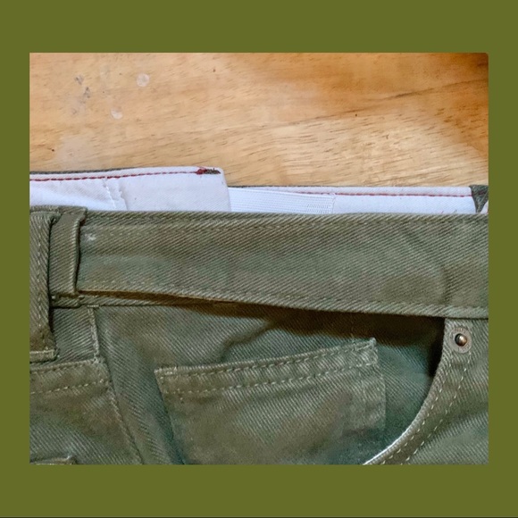 Lands’ End Olive Green Jeans - Picture 8 of 8